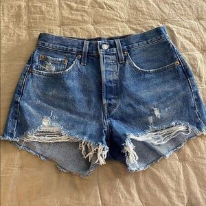 Levi’s 501 Original denim shorts